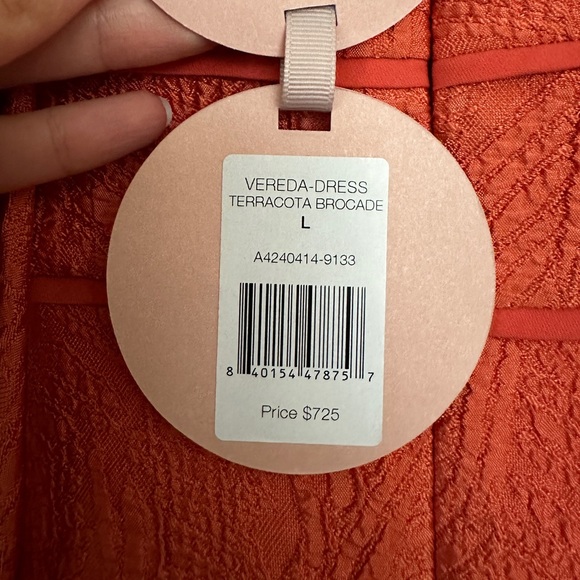 ALEXIS Vereda Dress Terracotta Size Large - Picture 11 of 13